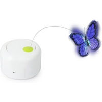 Produktbild von All for paws Interaktives Katzenspielzeug Motion Activated Butterfly Elektrisch Blau aus Kunststoff