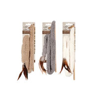 Produktbild von All For Paws Katzenangel Cuddle Tail Wand mit Lambswool Wolle - 200 g