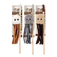 Produktbild von All For Paws Katzenangel Lambswool Octopus Spielzeug für erwachsene Katzen