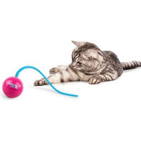 Produktbild von All For Paws Katzenspielzeug Whirling Tail Ball aus Kunststoff in Blau