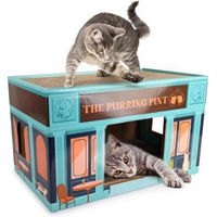 Produktbild von All for paws Kratzpappe Vintage The Purring Pint Scratcher für Katzen