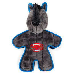 All For Paws Mighty Rex Nashorn Plüschspielzeug für Hunde Grau - 200 g – Bild 1 von 2