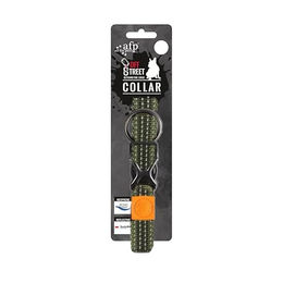 All For Paws Off Street Hundehalsband Neopren Wasserabweisend Grün Größe S - 200 g – Bild 1 von 4