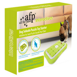 All For Paws Sokudo Puzzle Toy Starter Intelligenzspielzeug für Hunde aus Kunststoff – Bild 1 von 3