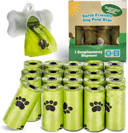 all Pets United Hundekotbeutel mit Spender und Leinenhalter biologisch abbaubar 300 Stück – Bild 1 von 13