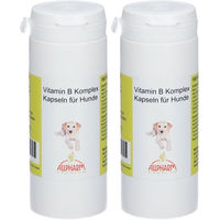 Produktbild von ALLPHARM Vitamin B Komplex Kapseln zur Unterstützung von Haut und Fell für alle Altersstufen 45 Stück