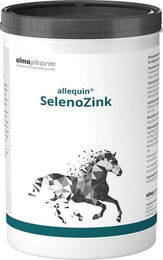 Produktbild von Almapharm allequin SelenoZink Nahrungsergänzung und Mineralfutter für Haut und Fell als Pulver