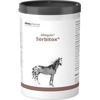Produktbild von Almapharm allequin Sorbitox Granulat Ergänzungsfutter für Leber Verdauung und Stoffwechsel 1000g
