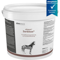 Produktbild von almapharm allequin Sorbitox Mikrogranulat Ergänzungsfutter für Leber Magen-Darm und Stoffwechsel 3000g