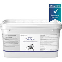 Produktbild von almapharm allequin ZinkForte Mineralfutter und Nahrungsergänzung für Haut, Fell und Hufe als Pulver 1000g