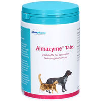 Produktbild von almapharm Almazyme Tabletten zur Verdauungshilfe für alle Altersstufen