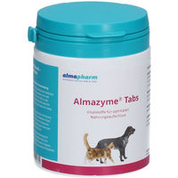 Produktbild von almapharm Almazyme Verdauungshilfe für Hunde und Katzen 120 Tabletten