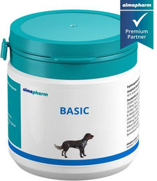 Produktbild von almapharm BASIC Mikronährstoffe Pulver zur Unterstützung des Immunsystems und der Rekonvaleszenz für Hunde mit Vitaminen 100g