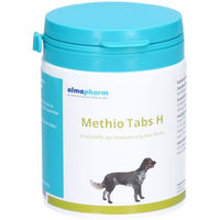 Produktbild von almapharm MethioTabs H Nahrungsergänzung für Hunde zur Unterstützung der Harnwege und Blase
