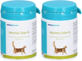almapharm MethioTabs K Nahrungsergänzung für Katzen zur Unterstützung der Harnwege und Blase – Bild 1 von 1