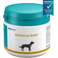 Produktbild von almapharm MultiVital Barf Nahrungsergänzung Pulver mit Vitaminen und Mineralstoffen 1000g