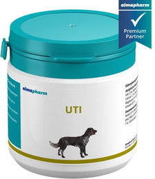 Produktbild von almapharm UTI Nahrungsergänzung für die Harnwege von Hunden in Tablettenform