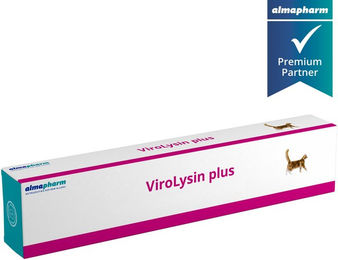 Produktbild von almapharm ViroLysin plus Paste zur Immunstärkung für Katzen für alle Altersstufen