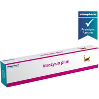 Produktbild von almapharm ViroLysin plus Paste zur Immunstärkung für Katzen für alle Altersstufen
