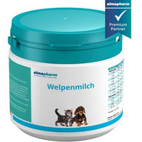 Produktbild von almapharm Welpenmilch Pulver für Hunde- und Katzenwelpen zur Unterstützung von Immunsystem und Verdauung 1000g