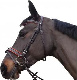 Produktbild von Alme Canter Zaumzeug für Ponys aus Leder in Schwarz