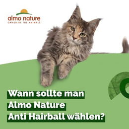 Almo Nature Anti-Hairball Katzen Nassfutter Rind für adulte Katzen 30x70 g - 30 x 70 g – Bild 1 von 2