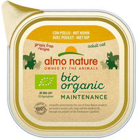 Produktbild von Almo Nature Bio Organic Maintenance Katzen Nassfutter Huhn Adult Getreidefrei 19 x 85 g