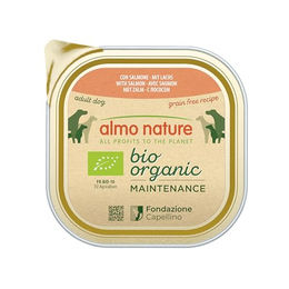 Almo Nature Bio Organic Maintenance Katzenfutter Lachs für alle Altersstufen 9 x 300 g – Bild 1 von 1