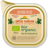 Produktbild von Almo Nature Bio Organic Maintenance Katzenfutter Lachs getreidefrei 19 x 85 g