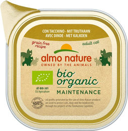 Almo Nature Bio Organic Maintenance Katzenfutter Pute Getreidefrei 19 x 85 g – Bild 1 von 2