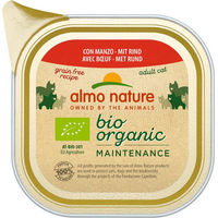 Produktbild von Almo Nature Bio Organic Maintenance Katzenfutter Rind getreidefrei 19 x 85 g