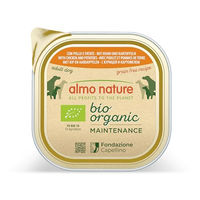 Produktbild von Almo Nature BioOrganic Maintenance Hundefutter Adult Huhn und Kartoffel Pastete 9 x 300 g - 9 x 300 g