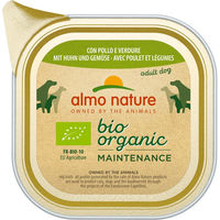 Produktbild von Almo Nature BioOrganic Maintenance Nassfutter Paté für Katzen mit Bio-Huhn und Bio-Gemüse Adult 12 x 100 g - 12 x 100 g