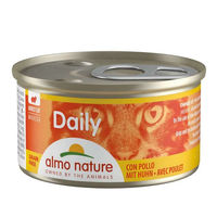 Produktbild von Almo Nature Cat Daily Menu Mousse Forelle Katzenfutter 24x85g