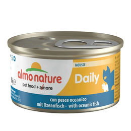 Almo Nature Cat Daily Mousse Ozeanfisch Getreidefrei Nassfutter für erwachsene Katzen 24 x 85 g - 24 x 85 g – Bild 1 von 7
