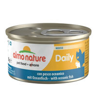 Produktbild von Almo Nature Cat Daily Mousse Ozeanfisch Getreidefrei Nassfutter für erwachsene Katzen 24 x 85 g - 24 x 85 g