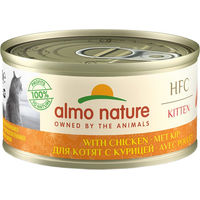Produktbild von Almo Nature Classic & HFC Kittenfutter Huhn mit hohem Fleischanteil 24 x 70 g