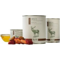 Produktbild von Almo Nature Classic Hundefutter Nass Hirsch und Rind mit Stückchen in Sauce getreidefrei 200 g - 200 g