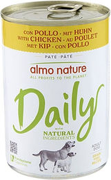 Produktbild von Almo Nature Daily Dog Hundefutter Huhn 12 x 400 g ohne Zucker und Konservierungsstoffe - 400 g