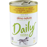Produktbild von Almo Nature Daily Dog Hundefutter Huhn 12 x 400 g ohne Zucker und Konservierungsstoffe - 400 g