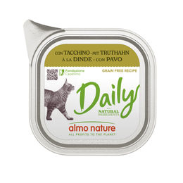 Produktbild von Almo Nature Daily Kalb Nassfutter für Katzen Getreidefrei 32 x 100 g