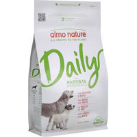 Produktbild von Almo Nature Daily Katzenfutter Rind und Reis für alle Größen Adult 1,2 kg