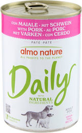 Almo Nature Daily Katzenfutter Schwein 24 x 400 g Dose – Bild 1 von 2