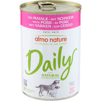Produktbild von Almo Nature Daily Katzenfutter Schwein 24 x 400 g Dose