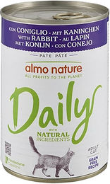 Almo Nature Daily Menu Katzen Nassfutter Mousse Kaninchen Adult Getreidefrei 24 x 400 g - 6 x 400 g – Bild 1 von 9