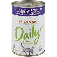 Produktbild von Almo Nature Daily Menu Katzen Nassfutter Mousse Kaninchen Adult Getreidefrei 24 x 400 g - 6 x 400 g