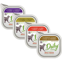 Produktbild von Almo Nature Daily Menu Katzenfutter Huhn getreidefrei 32 x 100 g Schale