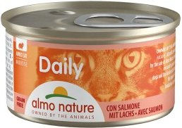Almo Nature Daily Menu Katzenfutter Lachs 24x85 g - 24 x 85 g – Bild 1 von 2