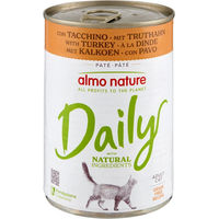Produktbild von Almo Nature Daily Menu Katzenfutter Paté Truthahn Adult 24 x 400 g