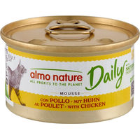 Produktbild von Almo Nature Daily Menu Mousse Katzenfutter Huhn ohne Farb- und Aromastoffe ohne Konservierungsstoffe 24 x 85 g